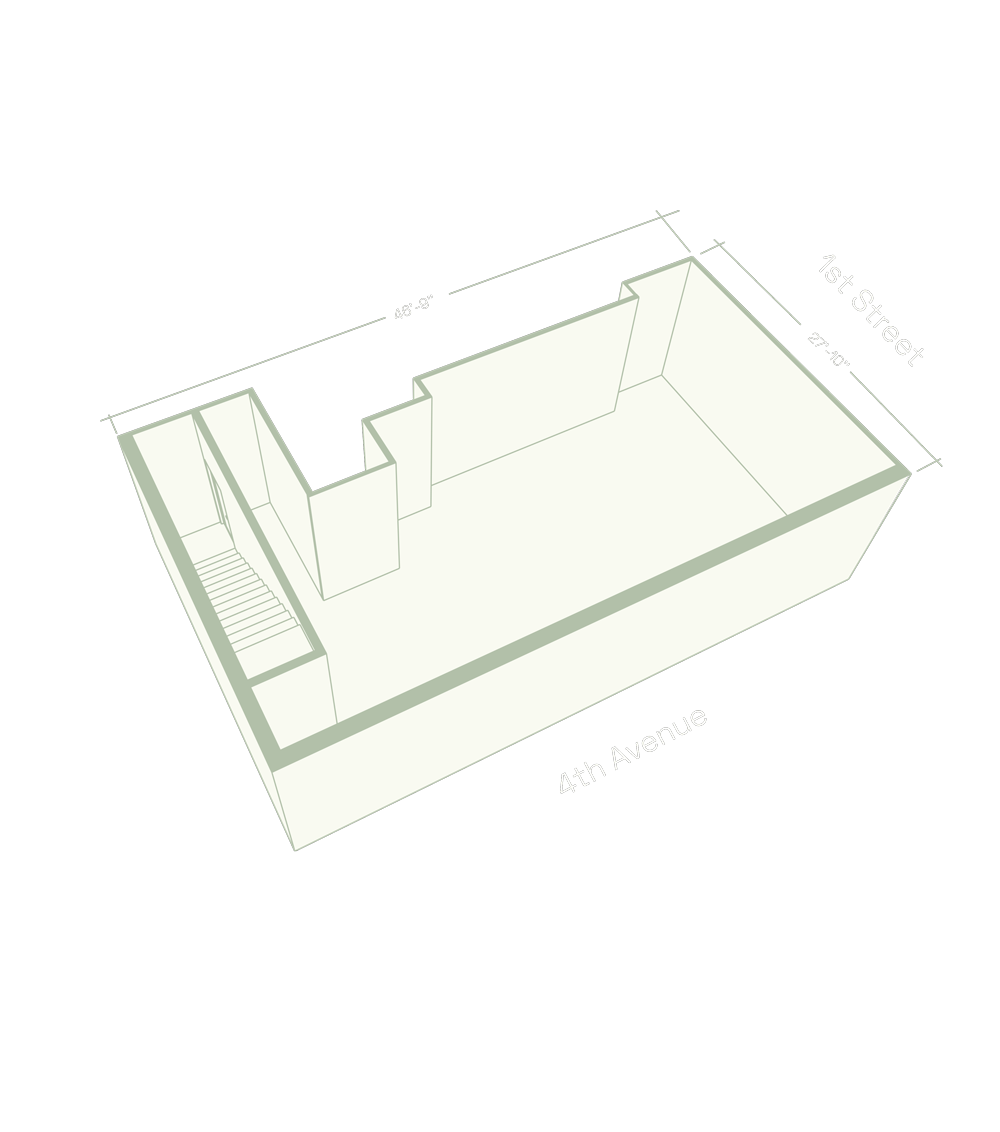Cellar Space 1,190 sqft